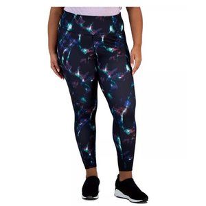 New ID IDEOLOGY Plus Size Celestial Sky Printed 7/8 Leggings